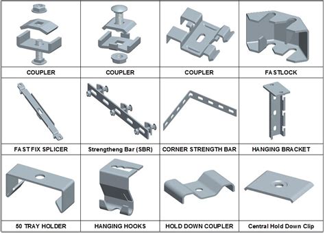 Cable Tray Accessories, Cable Tray Hangers & Support .